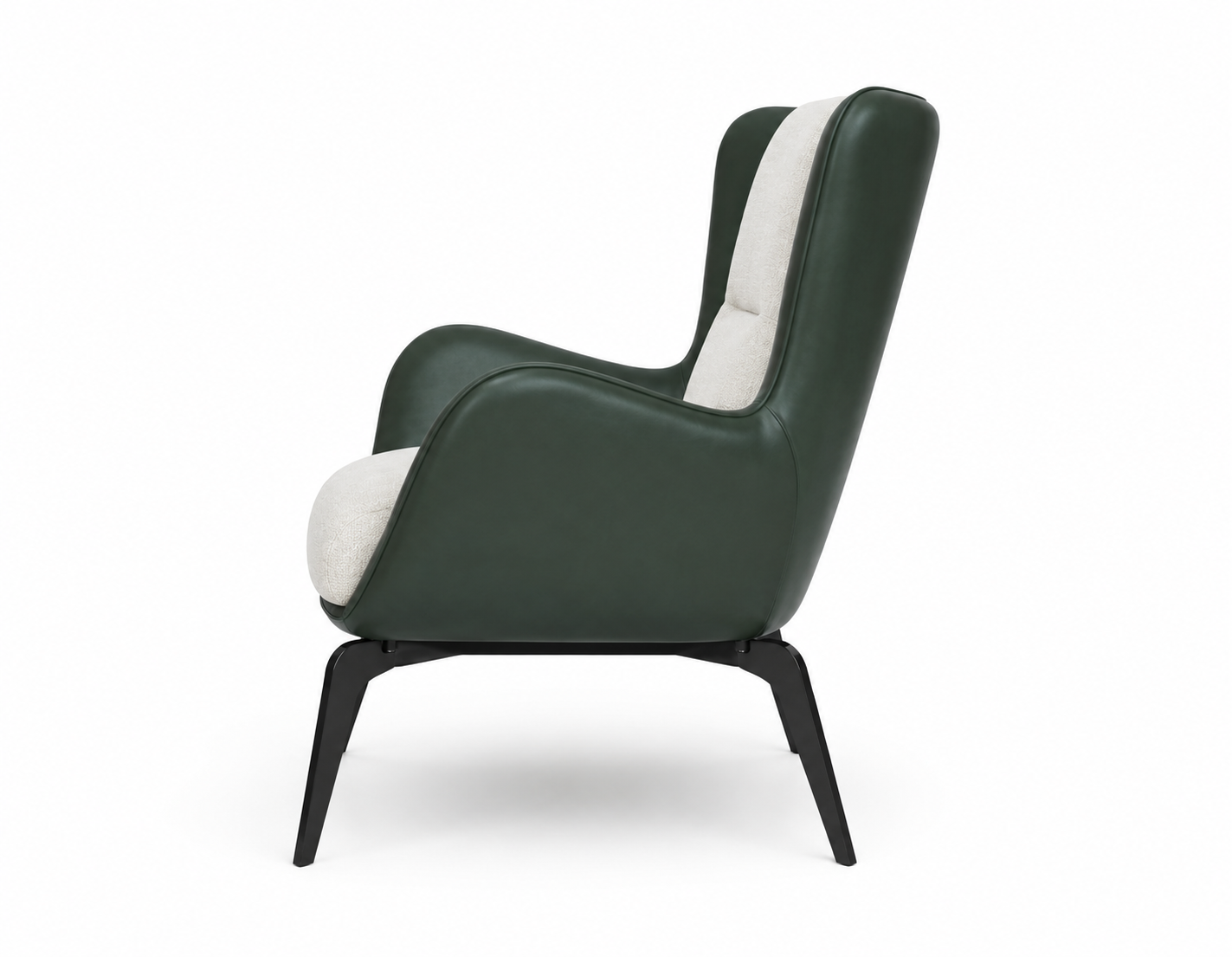 Tufted Wingback Chair view 5